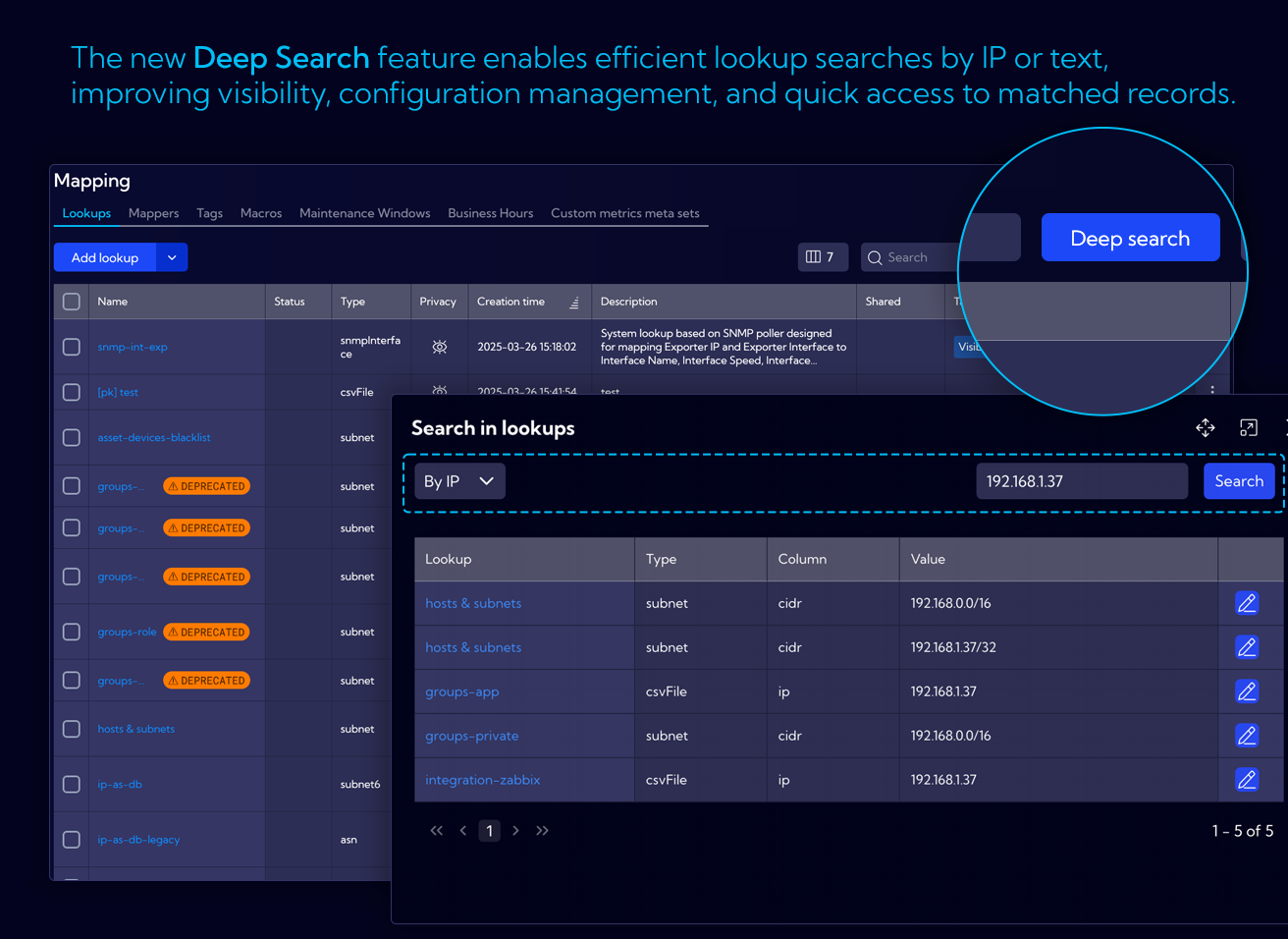 Deep Search