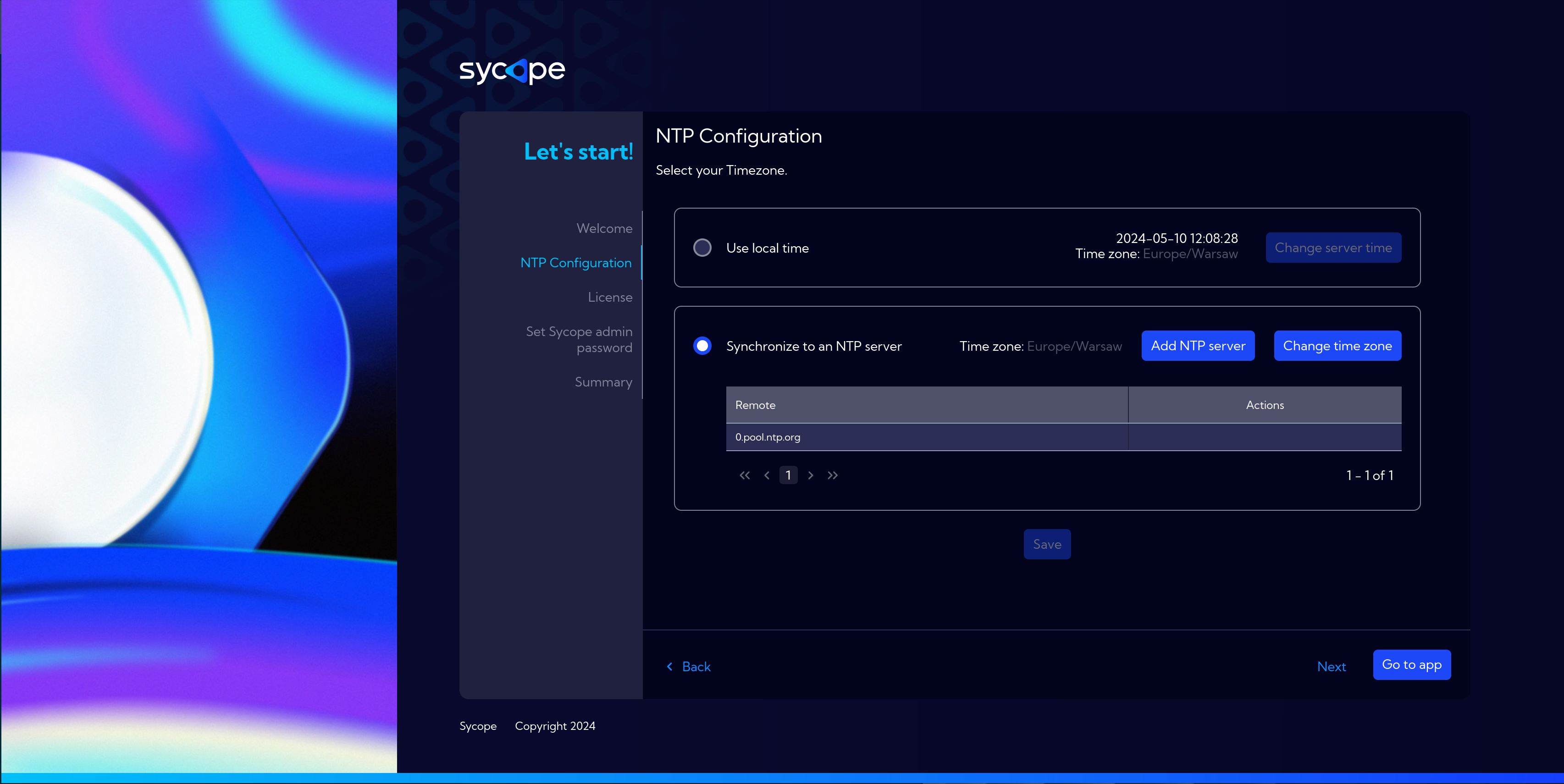 NTP Configuration