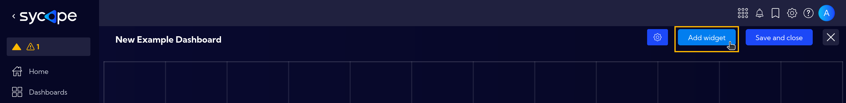 Add Widget
