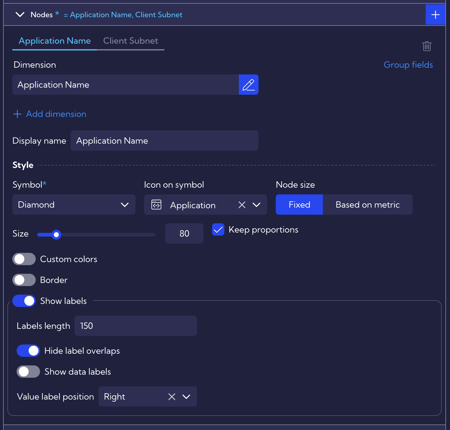 Applications and Subnets