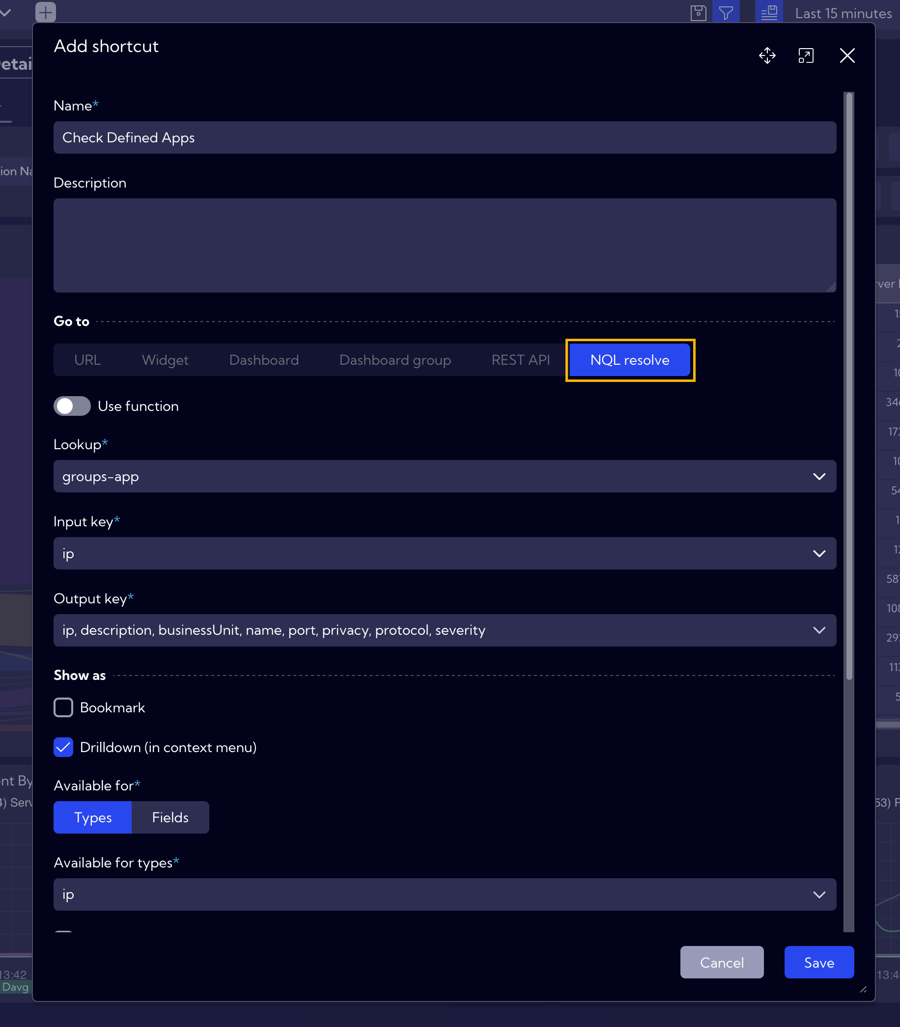 NQL Resolve